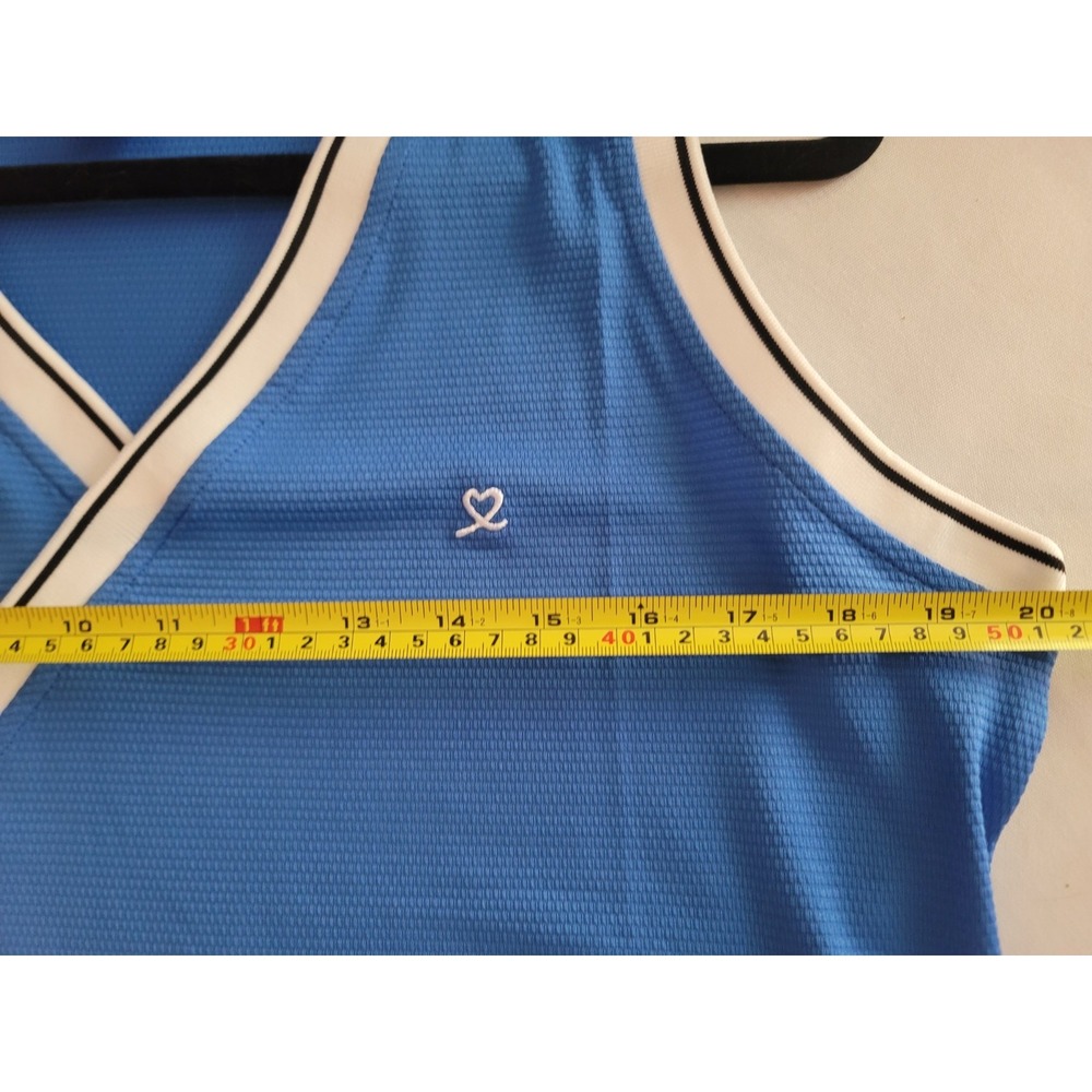 Daily Sports Sweden Tennis Dress Women's Large Blue Golf Athleisure Shorts Set - Picture 10 of 15